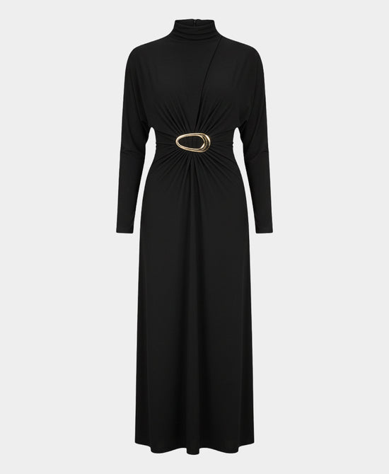 Maxi Dress w/ Gold Oval view 