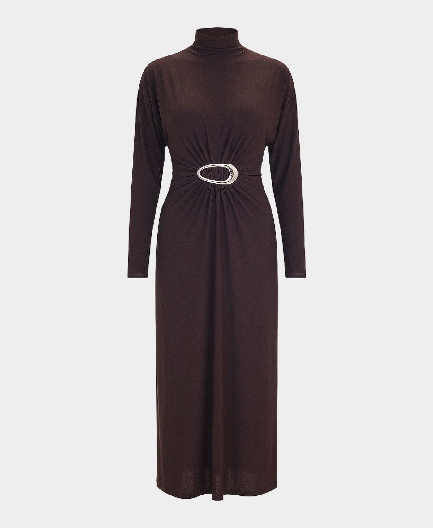 Maxi Dress w/ Gold Oval view 2