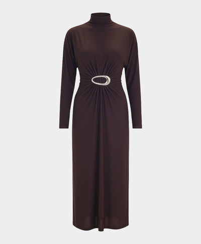 Maxi Dress w/ Gold Oval image 2