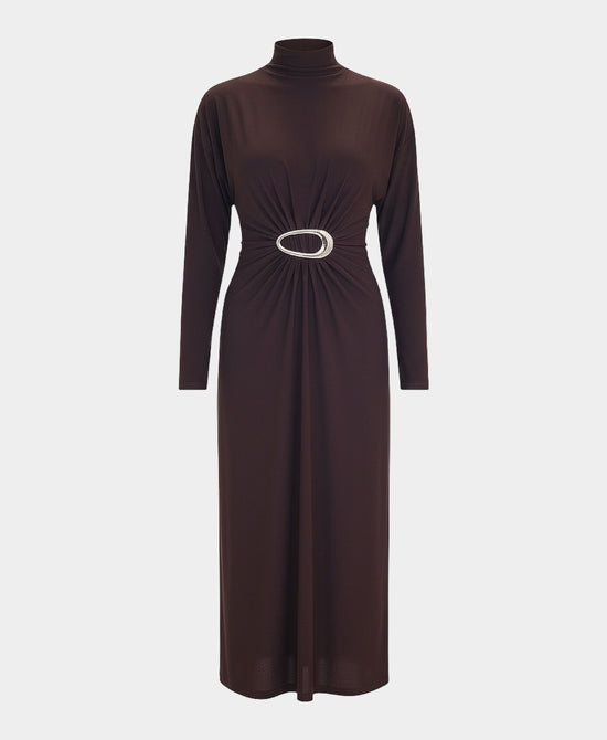 Maxi Dress w/ Gold Oval view 