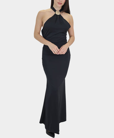 Halter Maxi Dress image 1