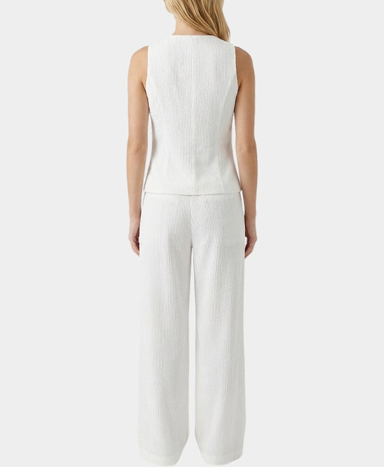 Textured Vest & Pants Set- 2 Pc Set view 2