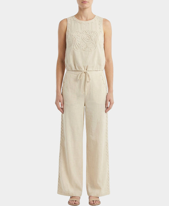 Embroidered Top & Pants - 2 Pc Set view 1