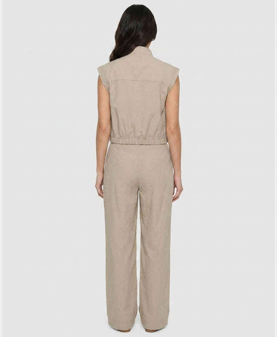 
Bubble Top & Pants - 2 Pc Set in BEIGE view 2