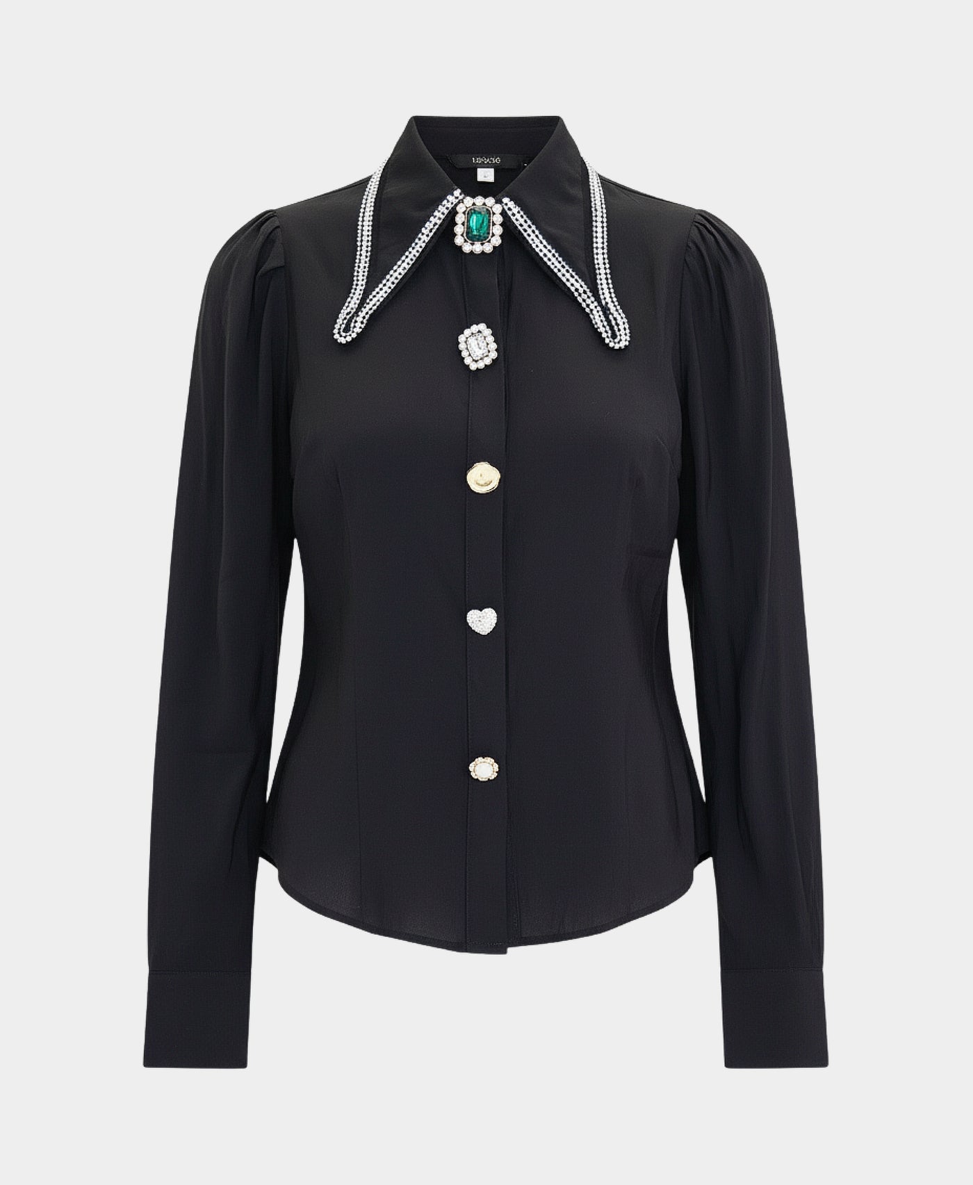 Blouse w/ Jewel Buttons view 2