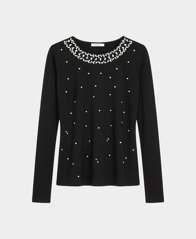 Top w/ Jewel Rhinestones image 2