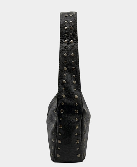 
Studded Shoulder Bag in BLACK view 2