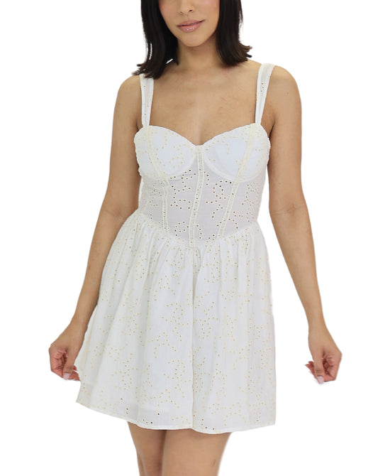 Eyelet Bustier Dress view 