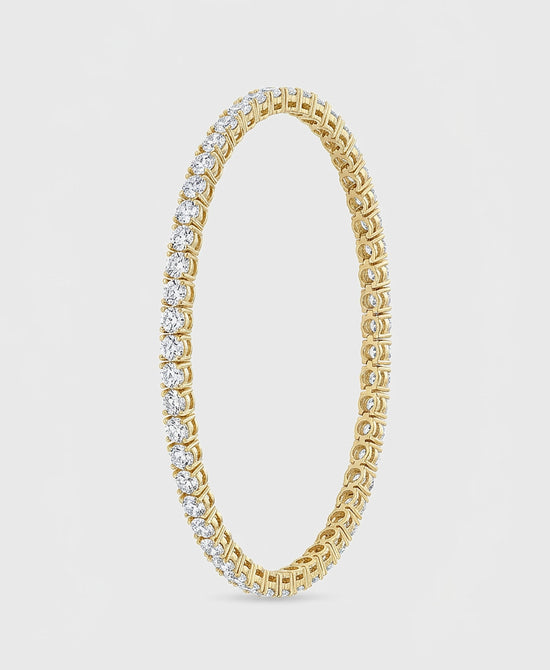 
Cubic Zirconia Tennis Bracelet in GOLD view 2