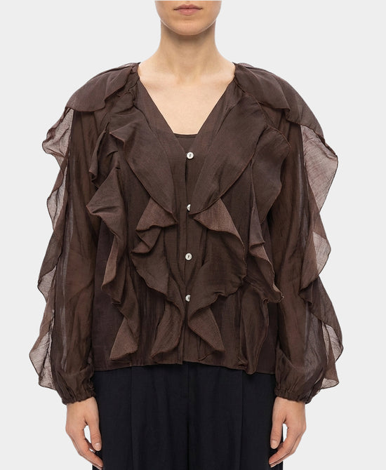 Ruffle Blouse view 