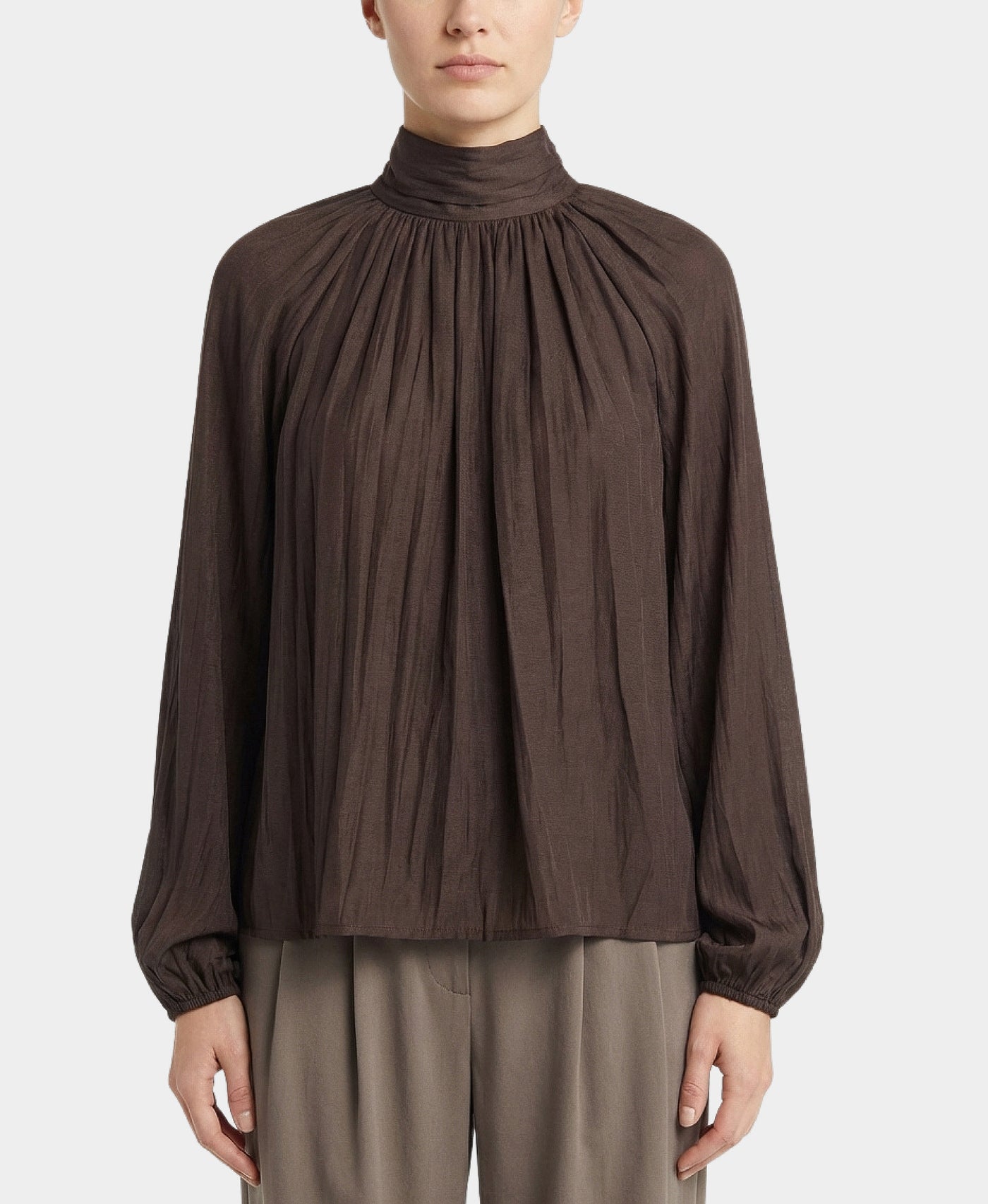 Mock Neck Blouse view 1