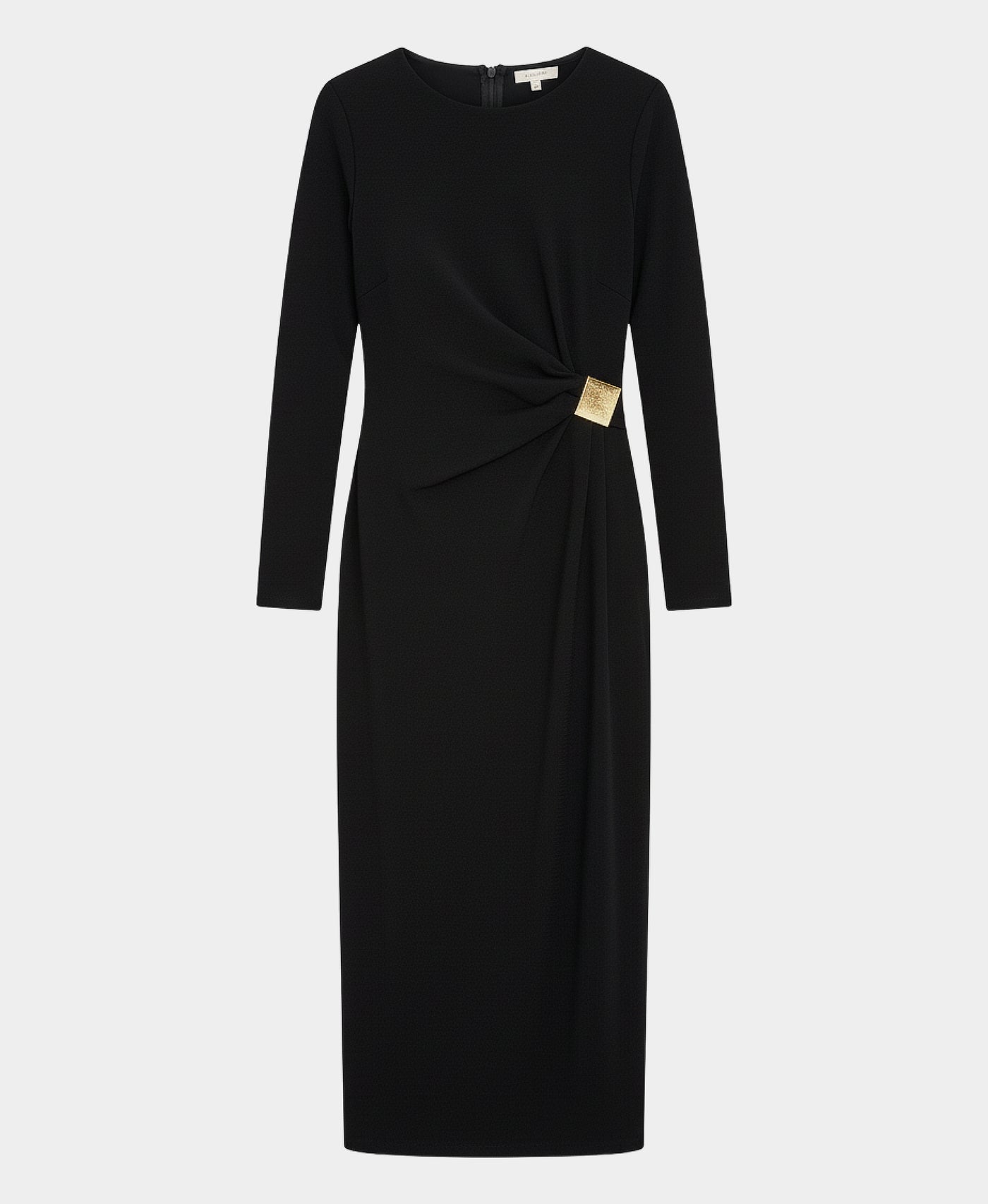 Knit Maxi Dress w/ Gold Hardware view 2