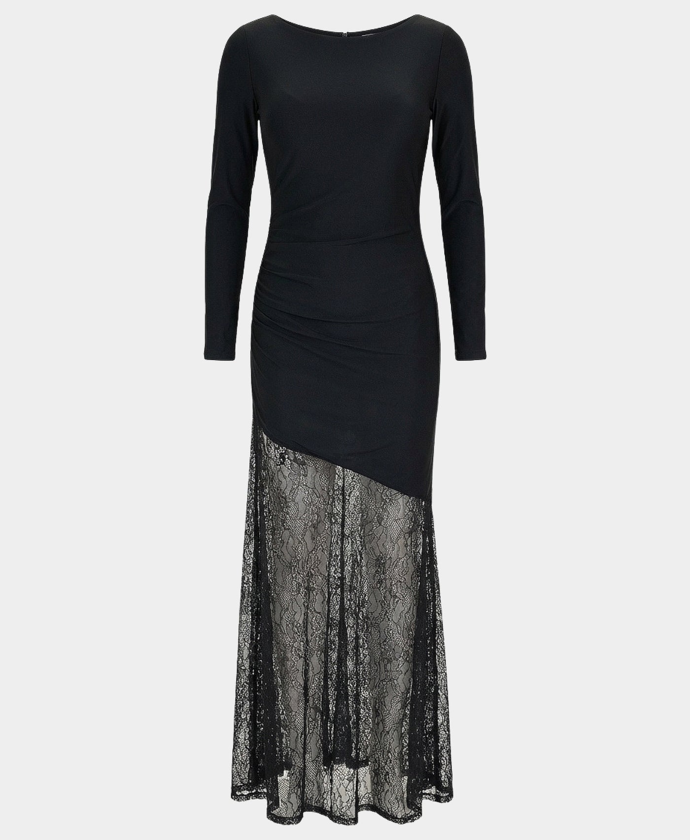 Bodycon Dress w/ Lace Bottom view 3