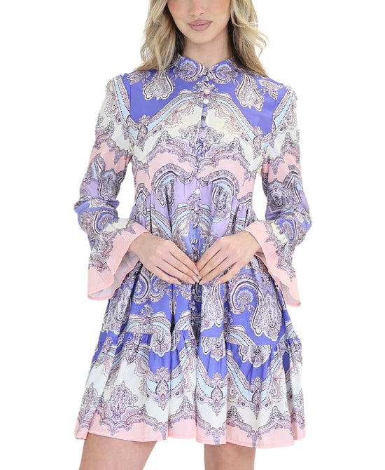 Paisley Print Dress view 