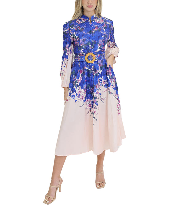 Printed Midi Dress view 