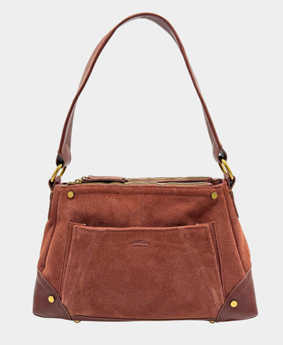 Suede Shoulder Bag image 1
