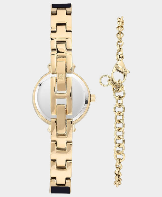 2 Pc Round Watch w/ Bracelet view 