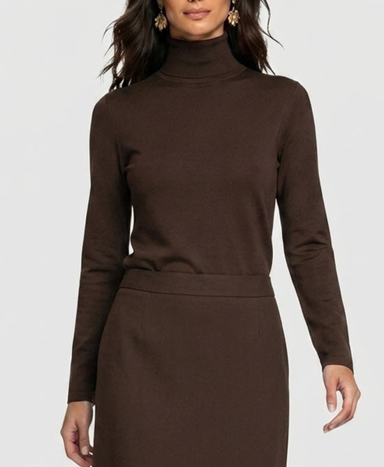 
Turtleneck Sweater in BROWN view 1