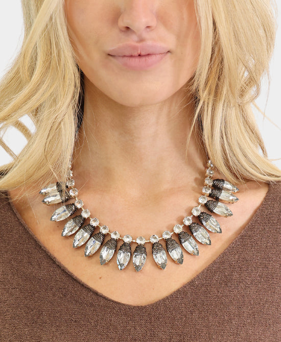 Statement Crystal Necklace view 