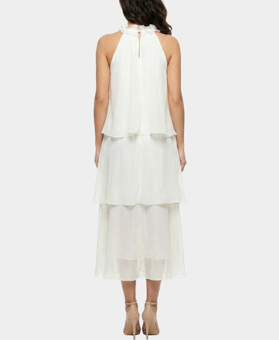 
Tiered Maxi Dress in WHITE view 2