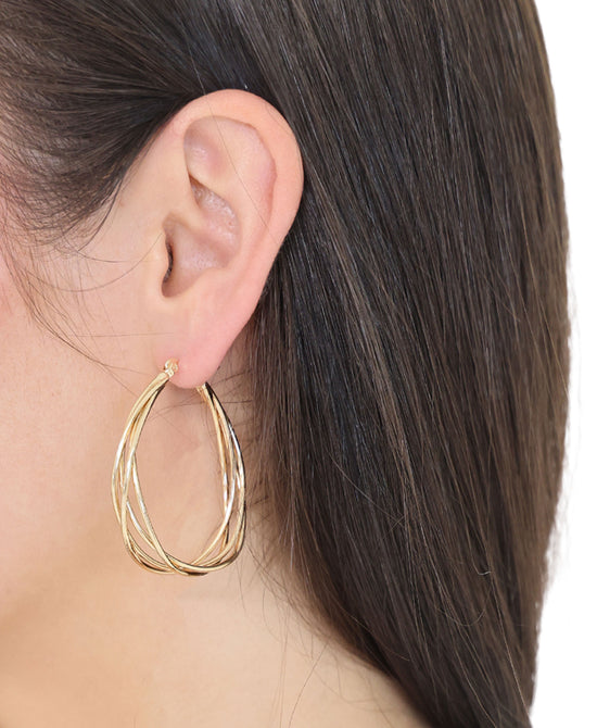 Statement Hoop Earrings view 