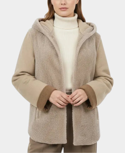 3/4 Shearlin FO hd coat w cashmere back image 1