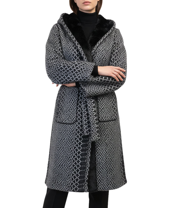 Reversible Faux Fur Coat view 