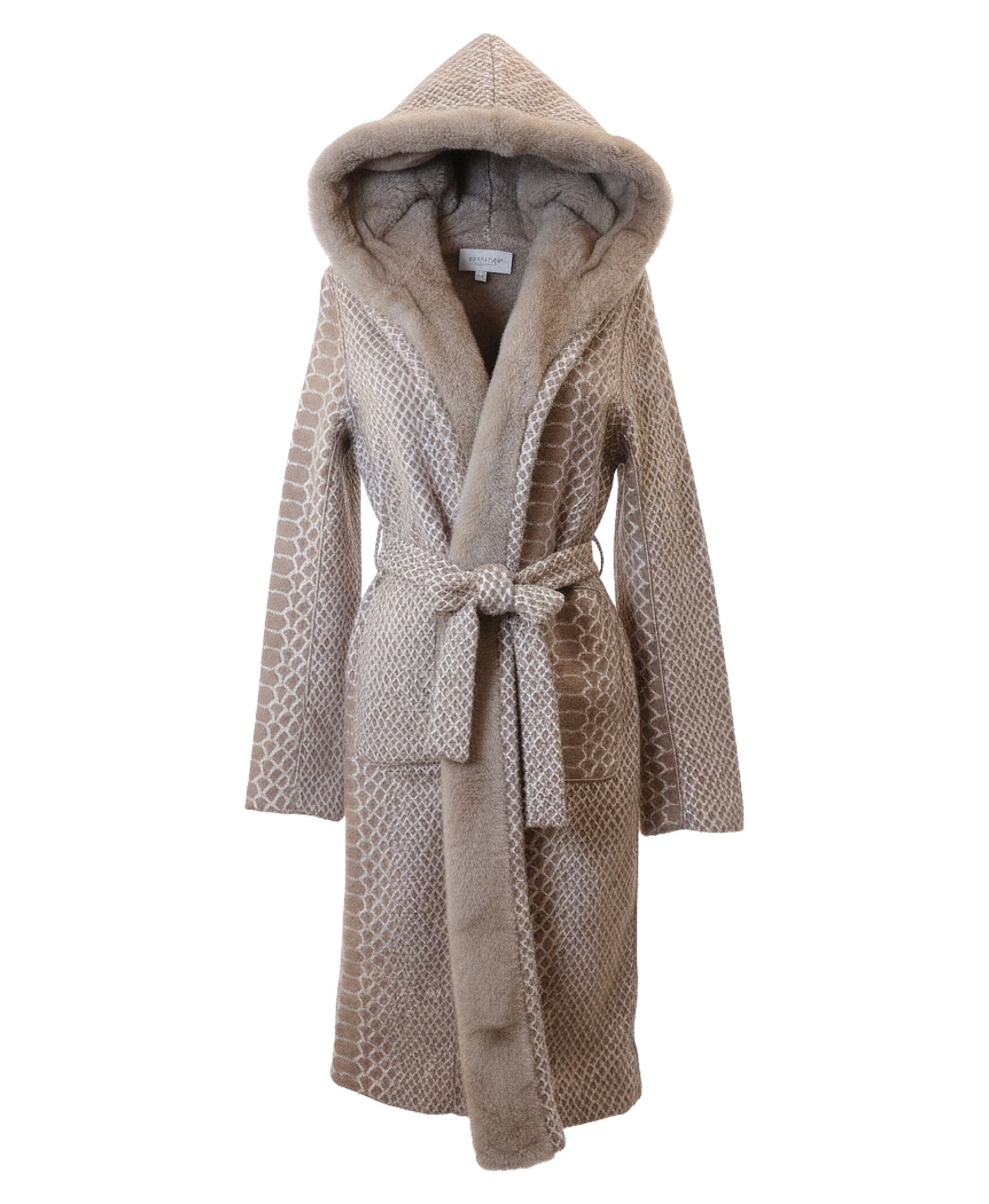Reversible Faux Fur Coat view 3