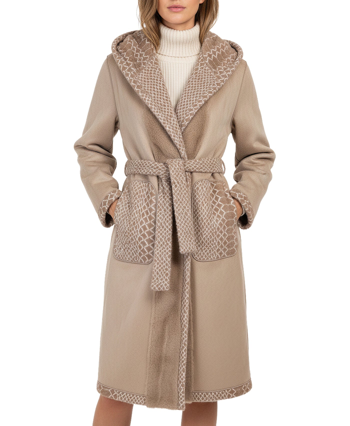 Reversible Faux Fur Coat view 1