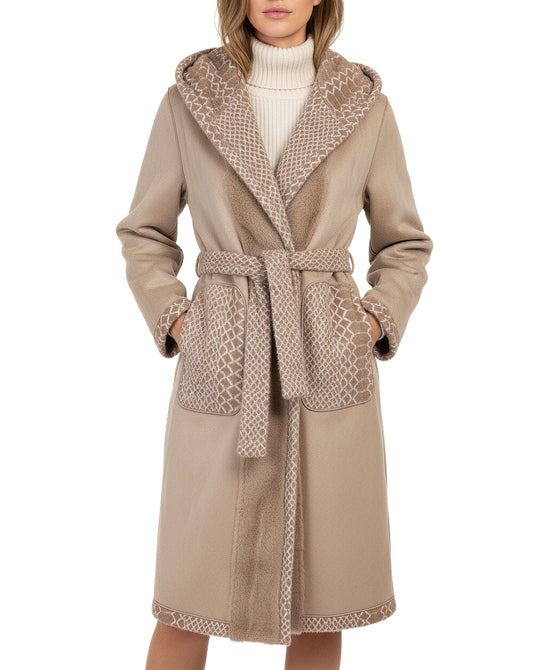Reversible Faux Fur Coat view 