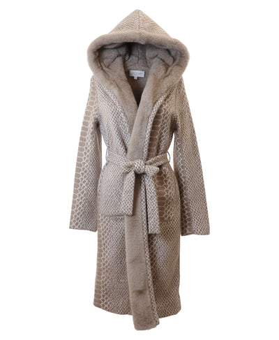 Reversible Faux Fur Coat image 3