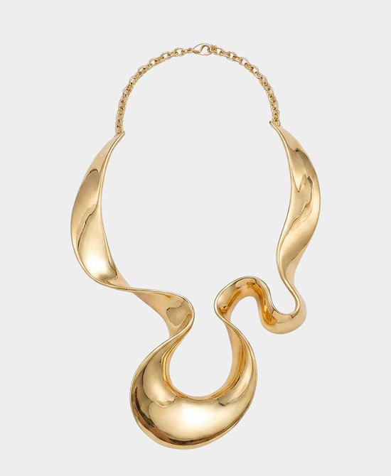
Statement Collar Necklace in GOLD view 2
