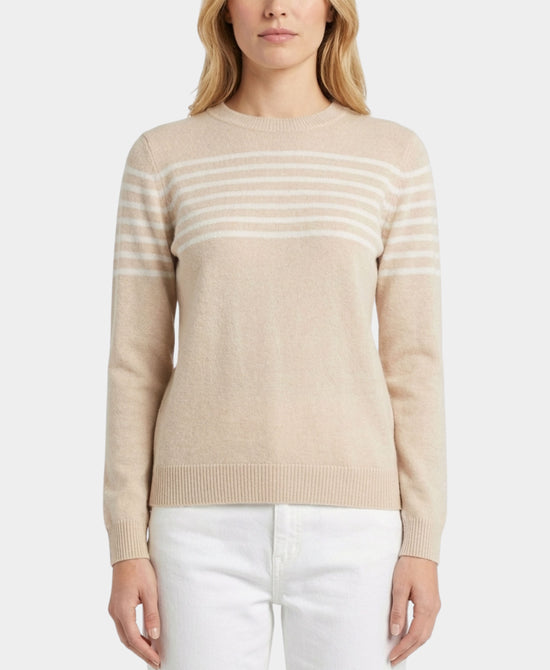 Cotton & Cashmere Stripe Sweater view 