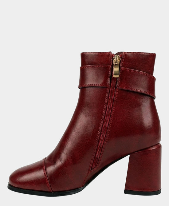 
Waterproof Buckle Bootie in SANGRIA view 2