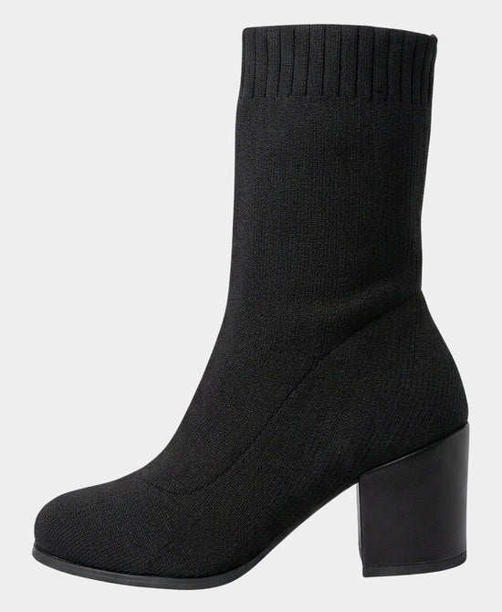 
Waterproof Knit Sock Boot in BLACK view 2