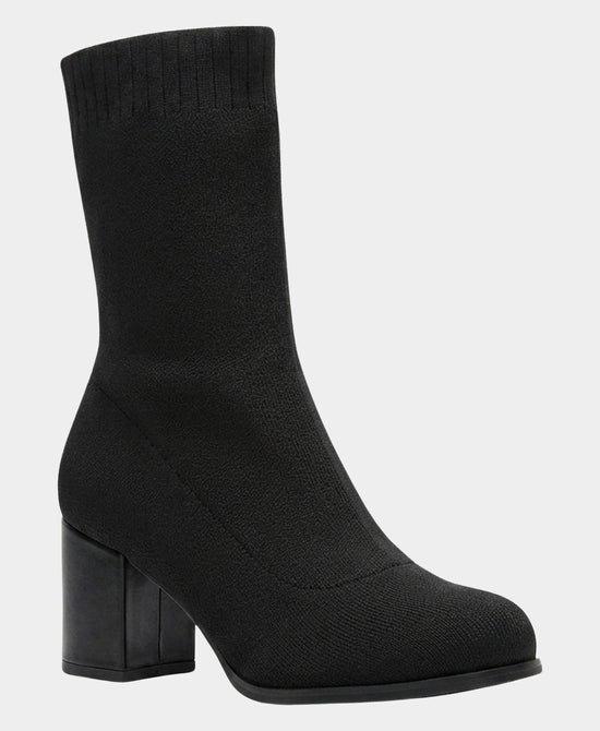 
Waterproof Knit Sock Boot in BLACK view 1