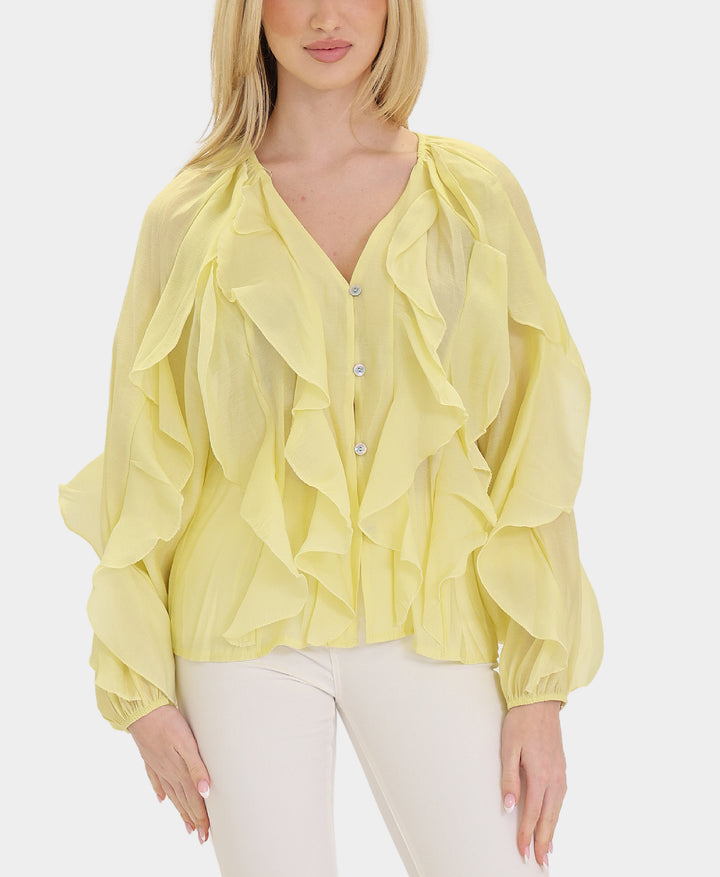 Ruffle Blouse – FOX'S - Online