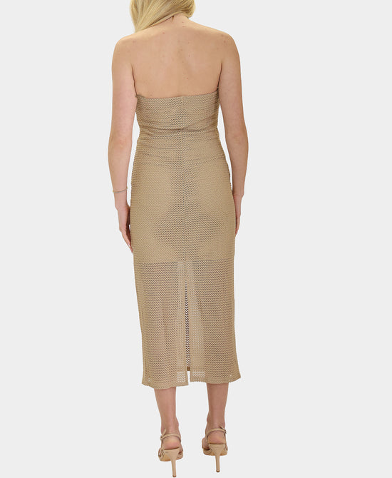 Strapless Midi Dress view 2