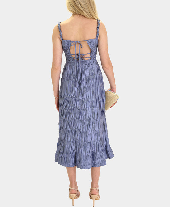 Pleated Midi Dress view 2