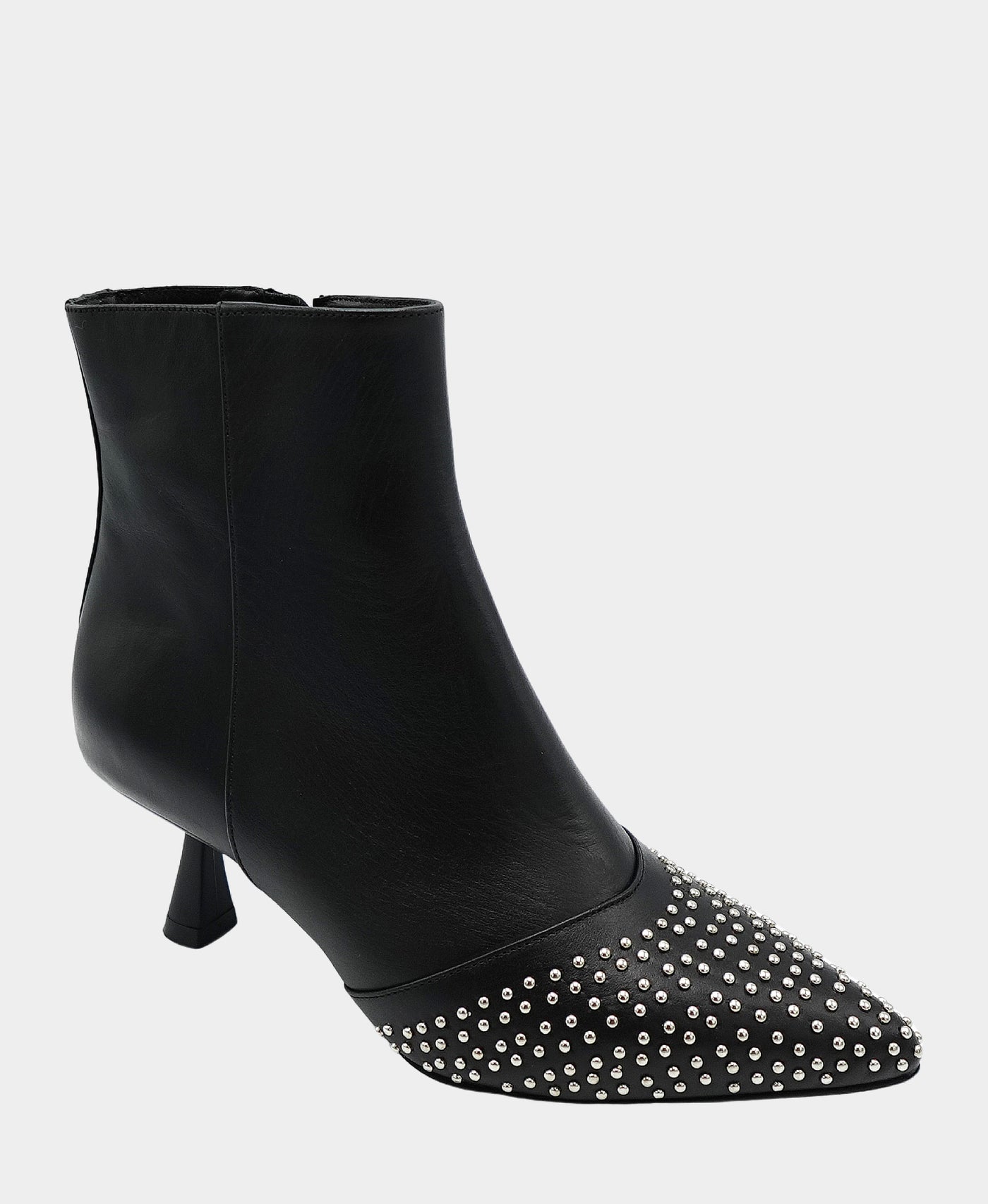 Leather Bootie w/ Studs view 1