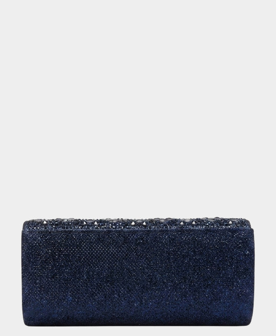 
Crystal Evening Clutch Bag in NAVY view 2