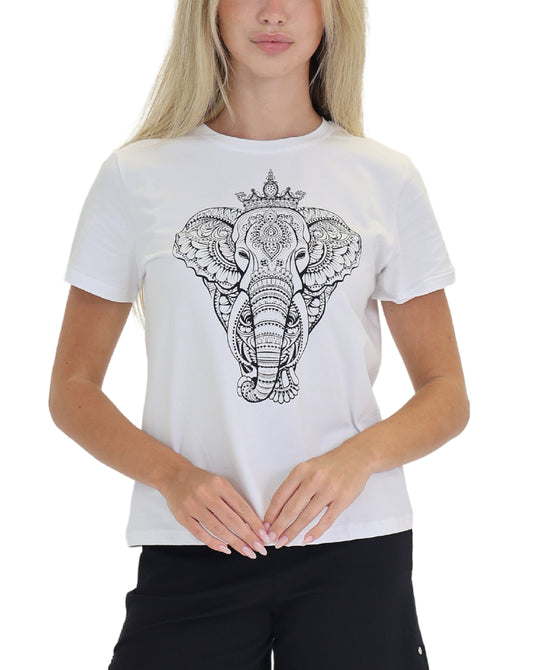 Elephant Print Tee view 