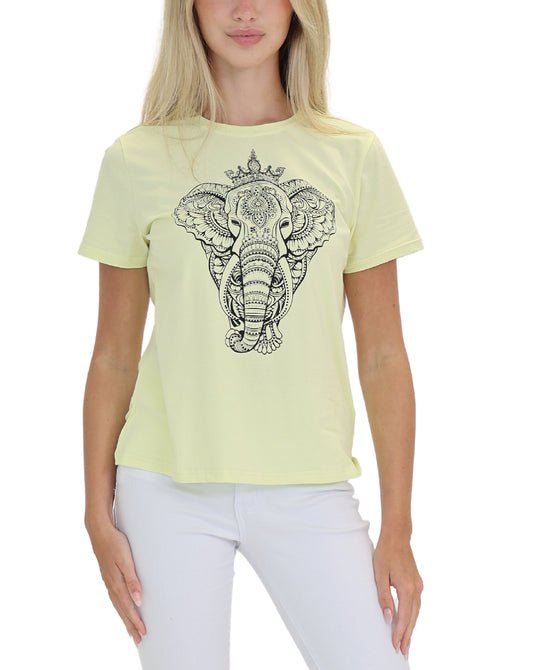Elephant Print Tee view 