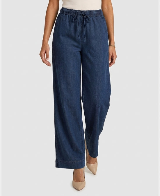 
Wide Leg Pants in BLUE view 1