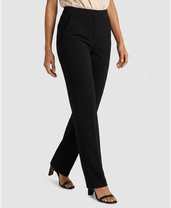 
Ponte Ankle Pants in BLACK view 1