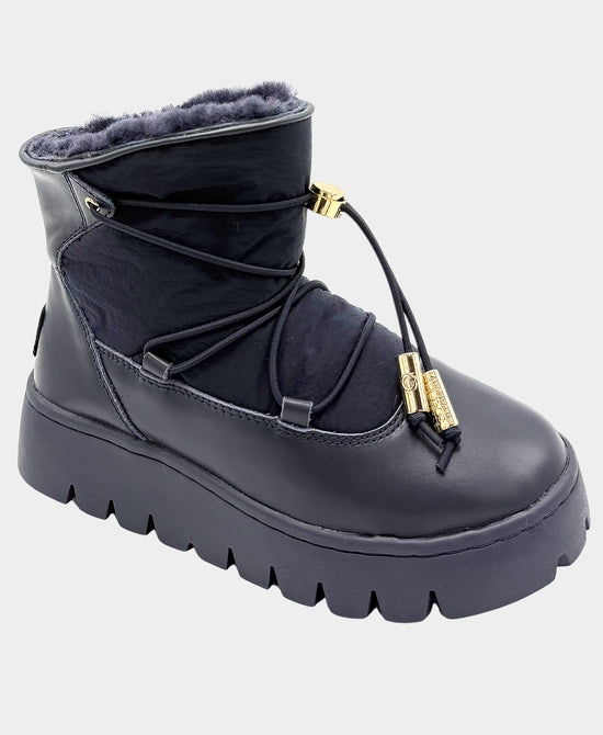 Leather Lace Up Boot view 