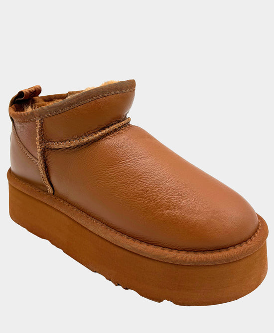 Leather Short Boot view 