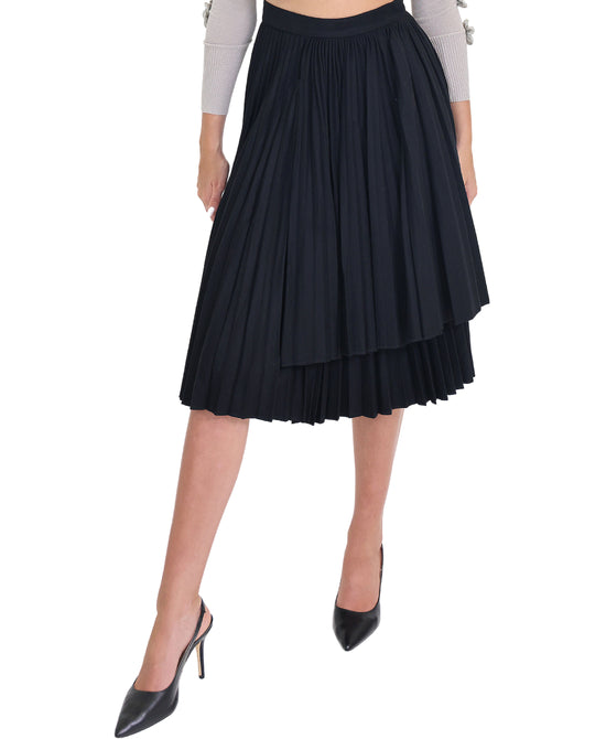 Pleated Midi Skirt view 