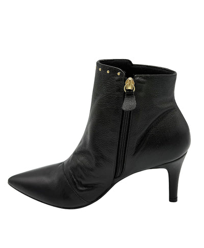 Leather Bootie w/ Studs image 2