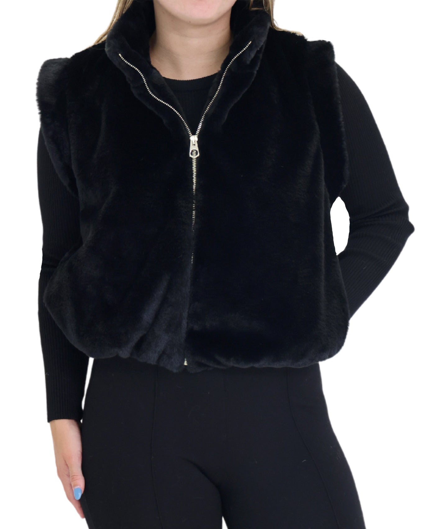 Faux Fur Vest view 1